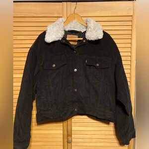 Levi’s faux Sherpa lined Cordoury Jacket